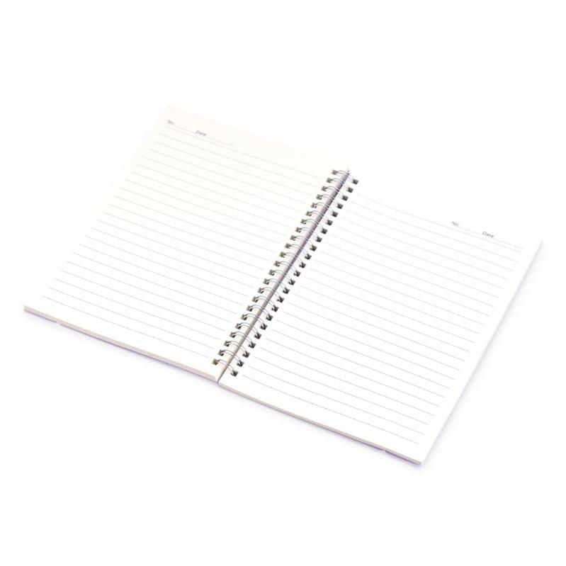 Miniatura: CADERNO A5 PLÁSTICO