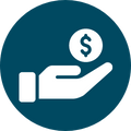 competitive pay icon