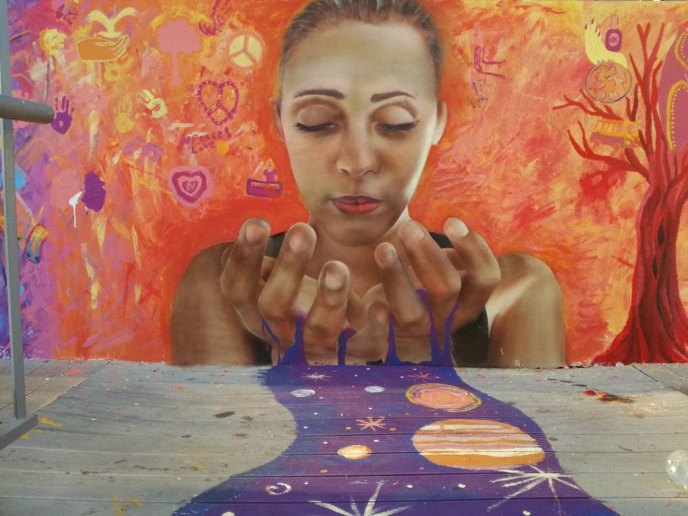 סדנת ציור קיר - סדנת גרפיטי הפצתרבות