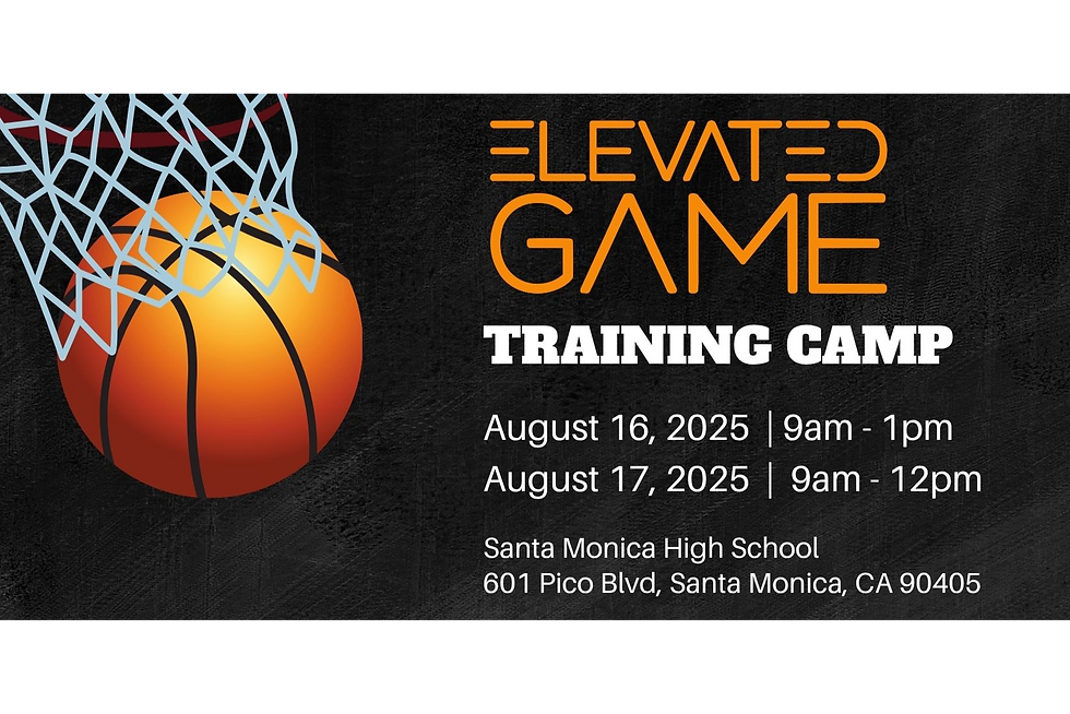 Elevated Game Training Camp - August 16 & 17, 2025