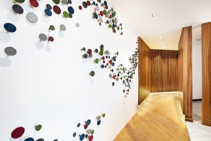 Mural de estilo Islas