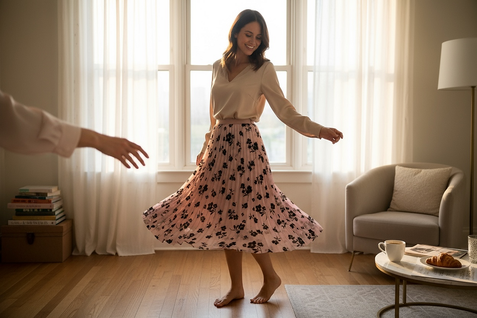 Thumbnail: Petals Midi Skirt