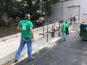 Lumber Liquidators Exterior Handrail Ramp