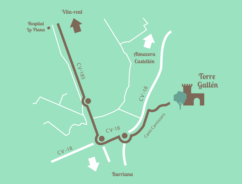 Mapa del restaurante