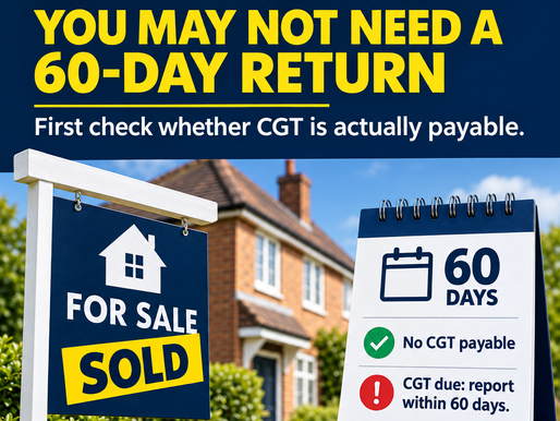 When Do You Need a 60-Day Property Return After Selling a Home?
