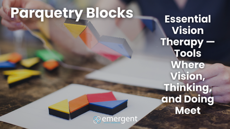 Essential Vision Therapy Tools Series — Parquetry Blocks: Where Vision, Thinking, and Doing Meet