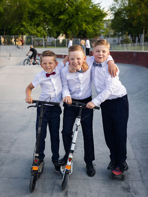 Plener komunijny chłopców | skatepark w Radomiu | plener komunijny inaczej...