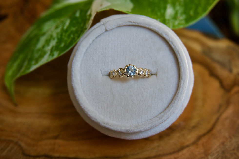 Thumbnail: Brilliant Aquamarine Ring