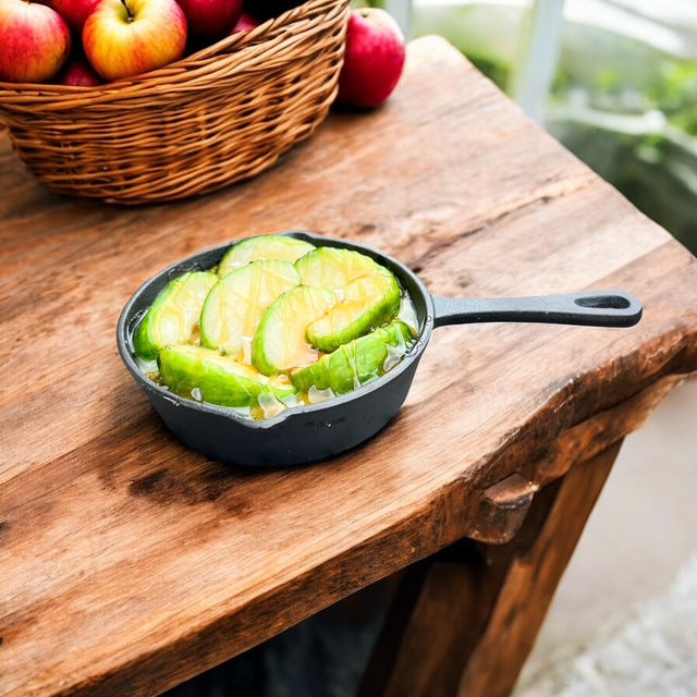 Caramel Apple Pie Skillet Candle