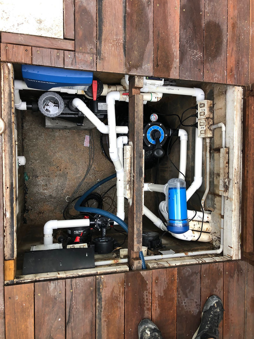 System upgrade and replumb