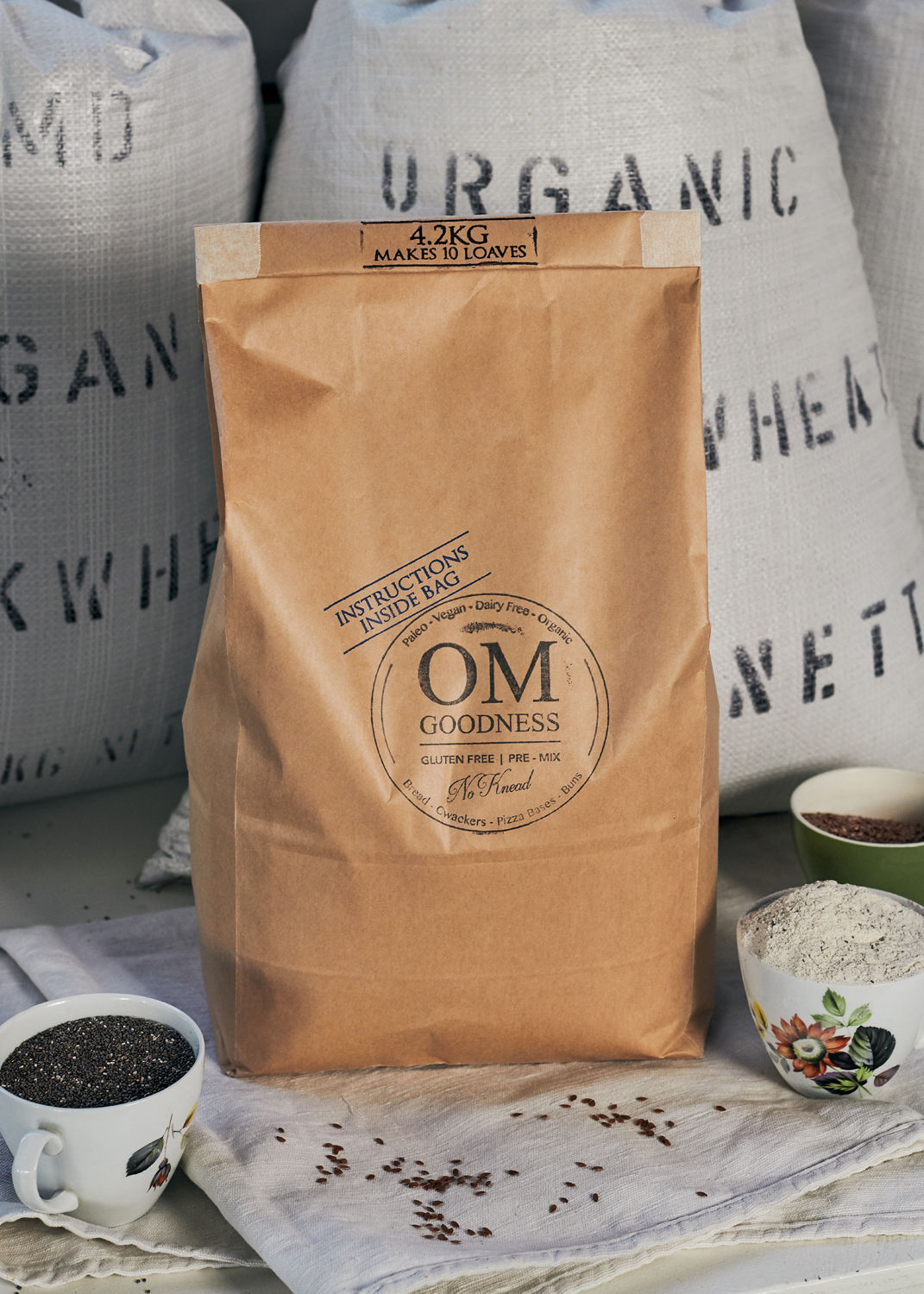 ORIGINAL No Knead Bread Pre-Mix - 10 Loaves.