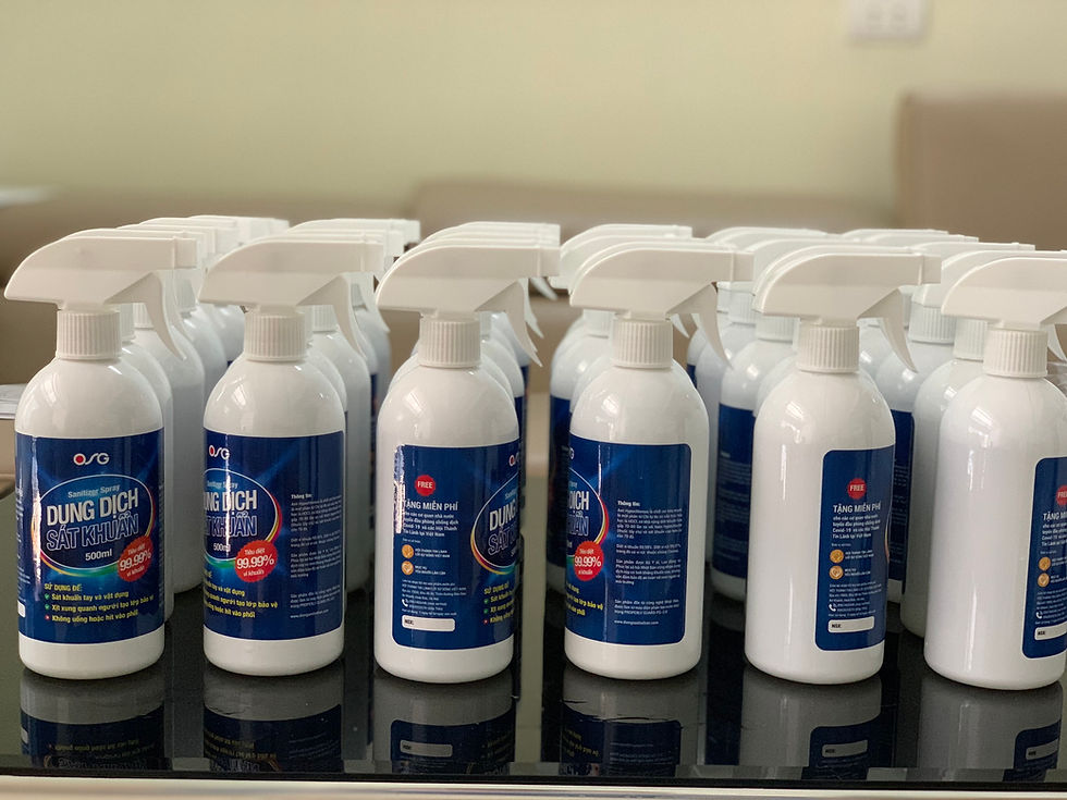 Tặng 100.000 lít nước sát khuẩn