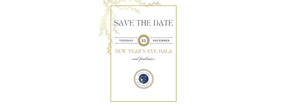 New Year's "Thrift Store Gala" & Fundraiser