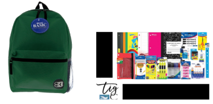 Thumbnail: Assembled Elementary Kit inside a Backpack