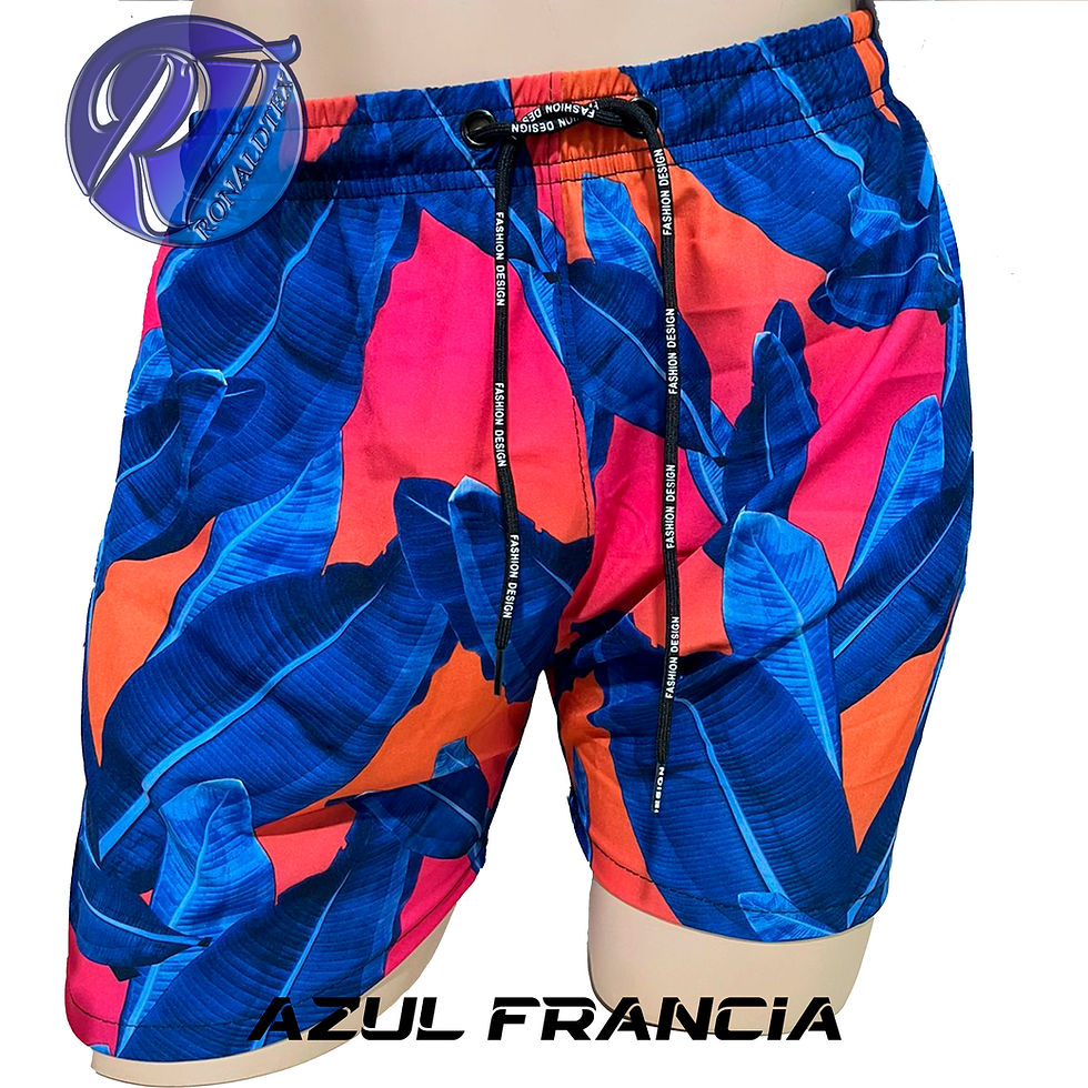 Miniatura: Short de baño color azul francia