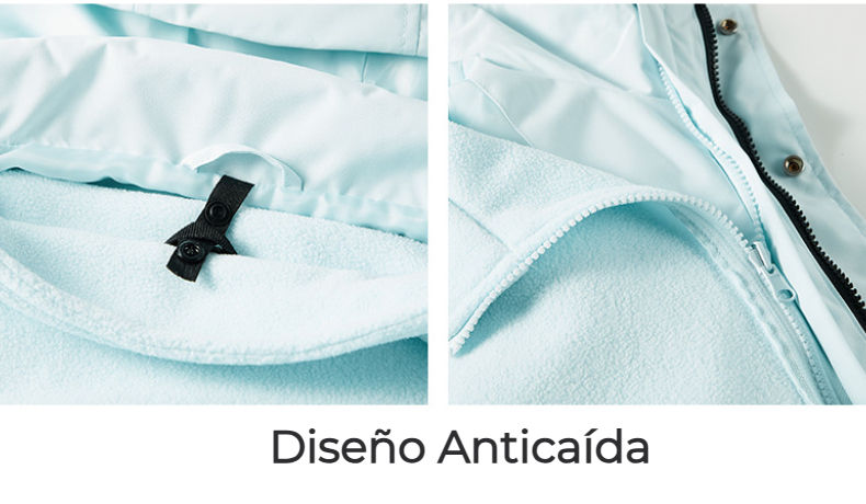 Miniatura: Campera outdoor doble con polar desmontable importada premium
