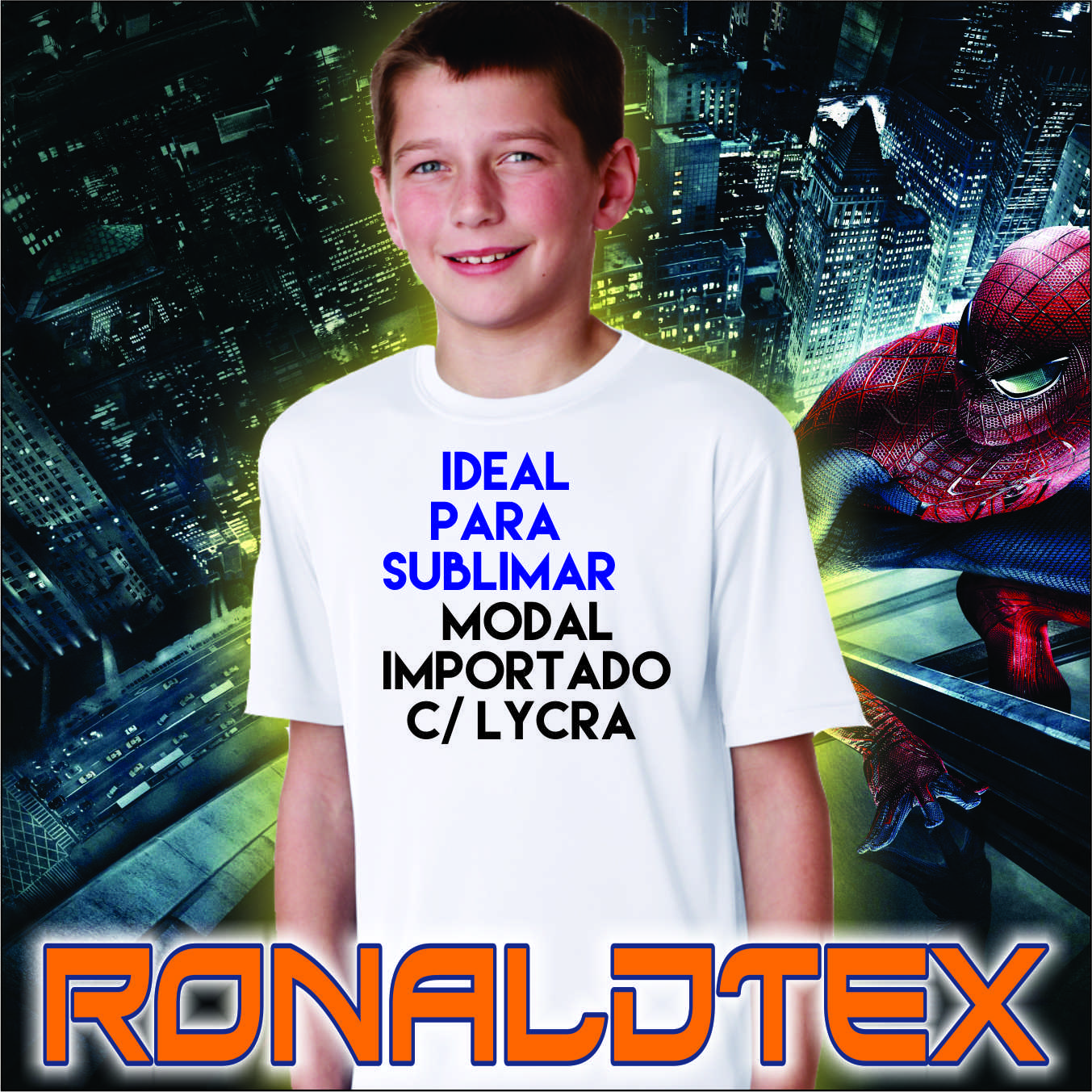 REMERAS MODAL PREMIUM DE NIÑO