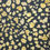 Thumbnail: Gold animal print on dark grey cotton