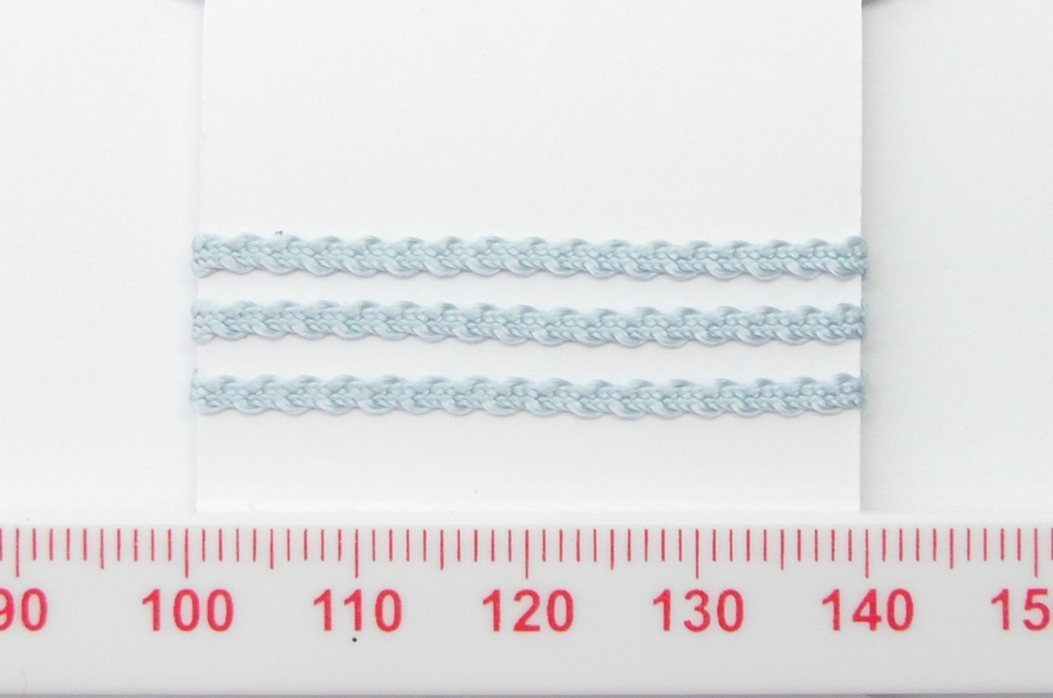 2mm Knobbly braid - Pale blue