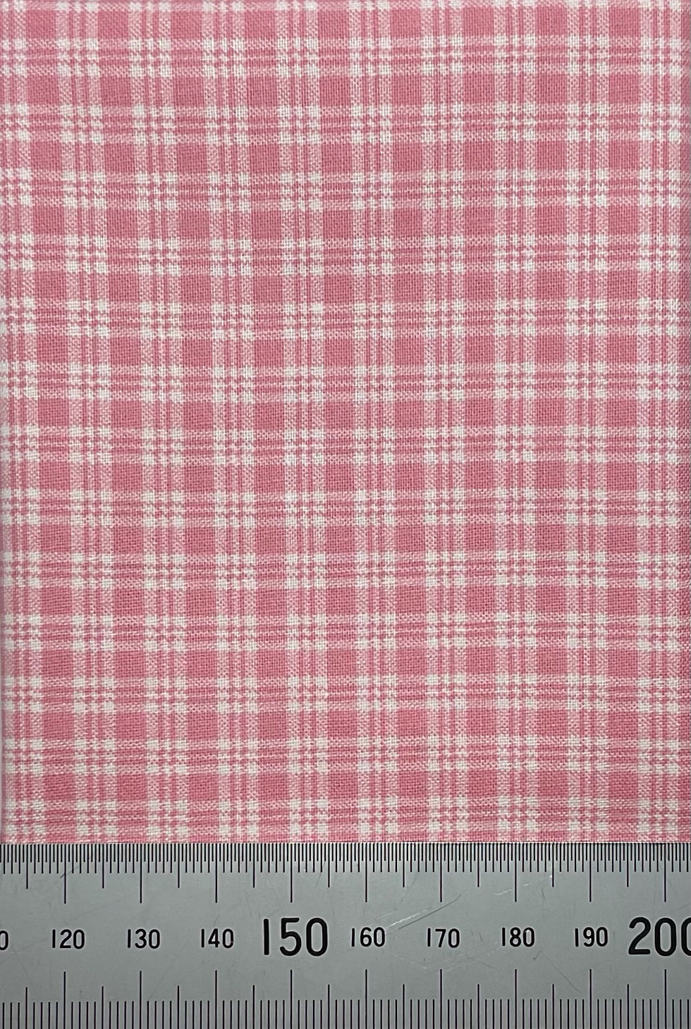 Thumbnail: Pink tartan cotton print