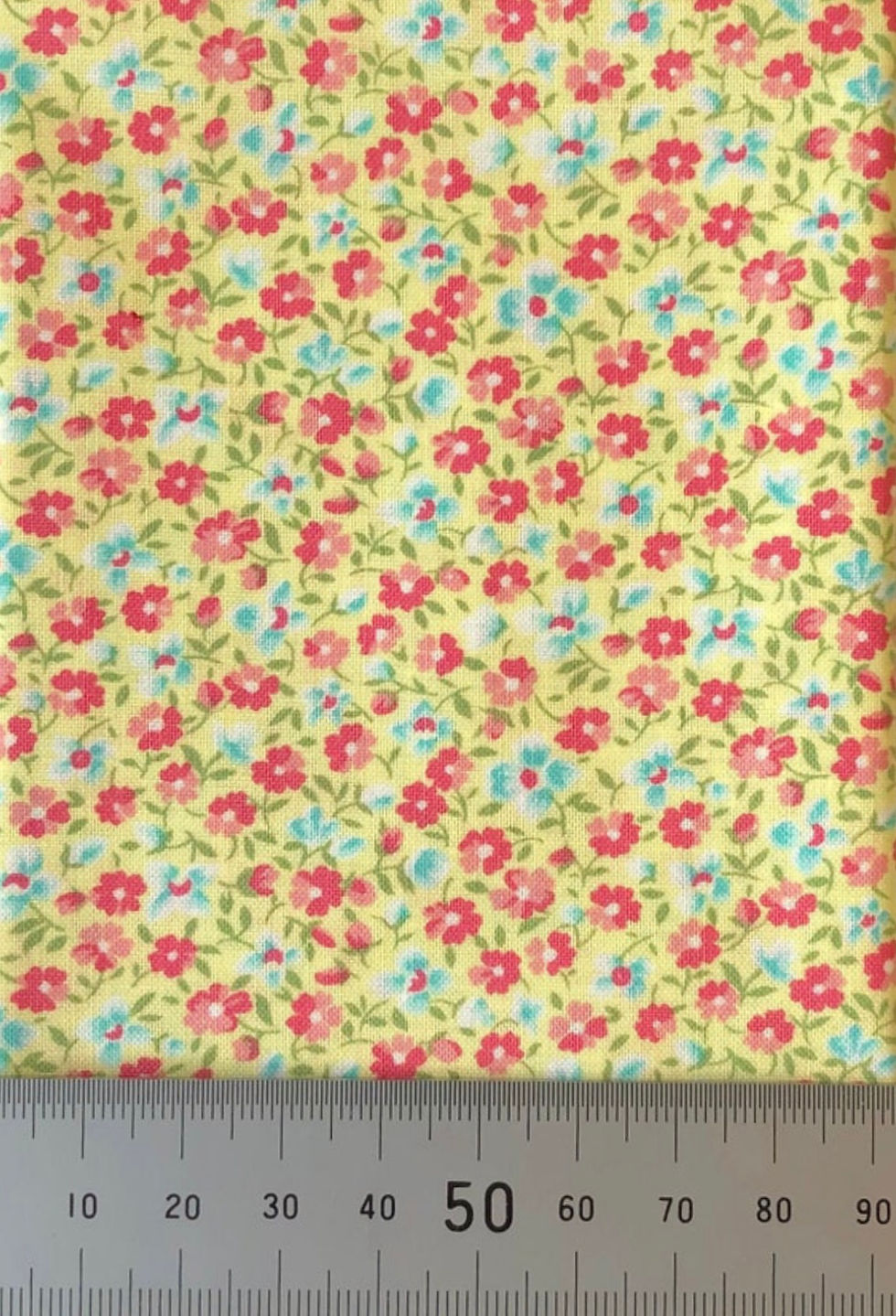 Bright floral cotton print