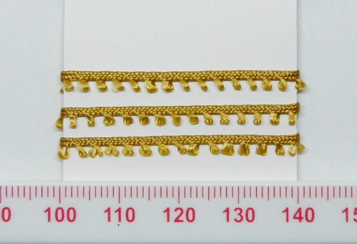 Tiny Picot Braid - Gold