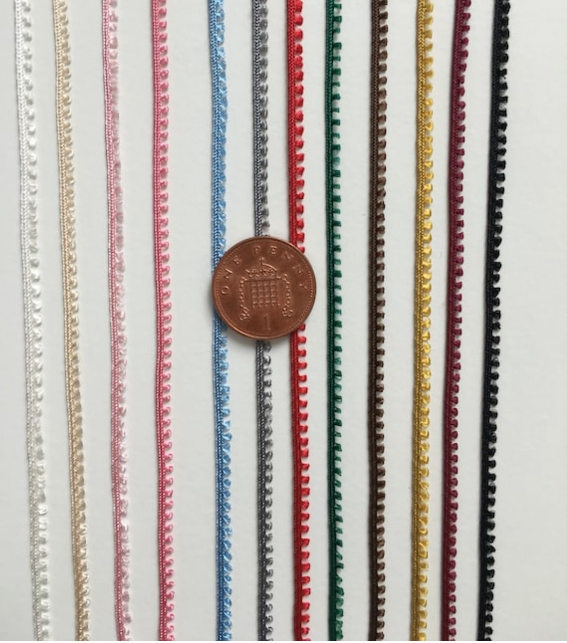 Picot braid - Rose pink