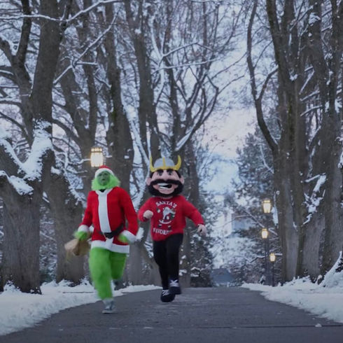 Joe Vandal Grinch Chase - University of Idaho