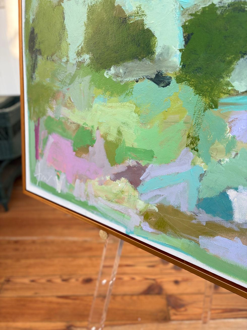 Thumbnail: Persimmon Pop Paysage by Tanner Rees Munson