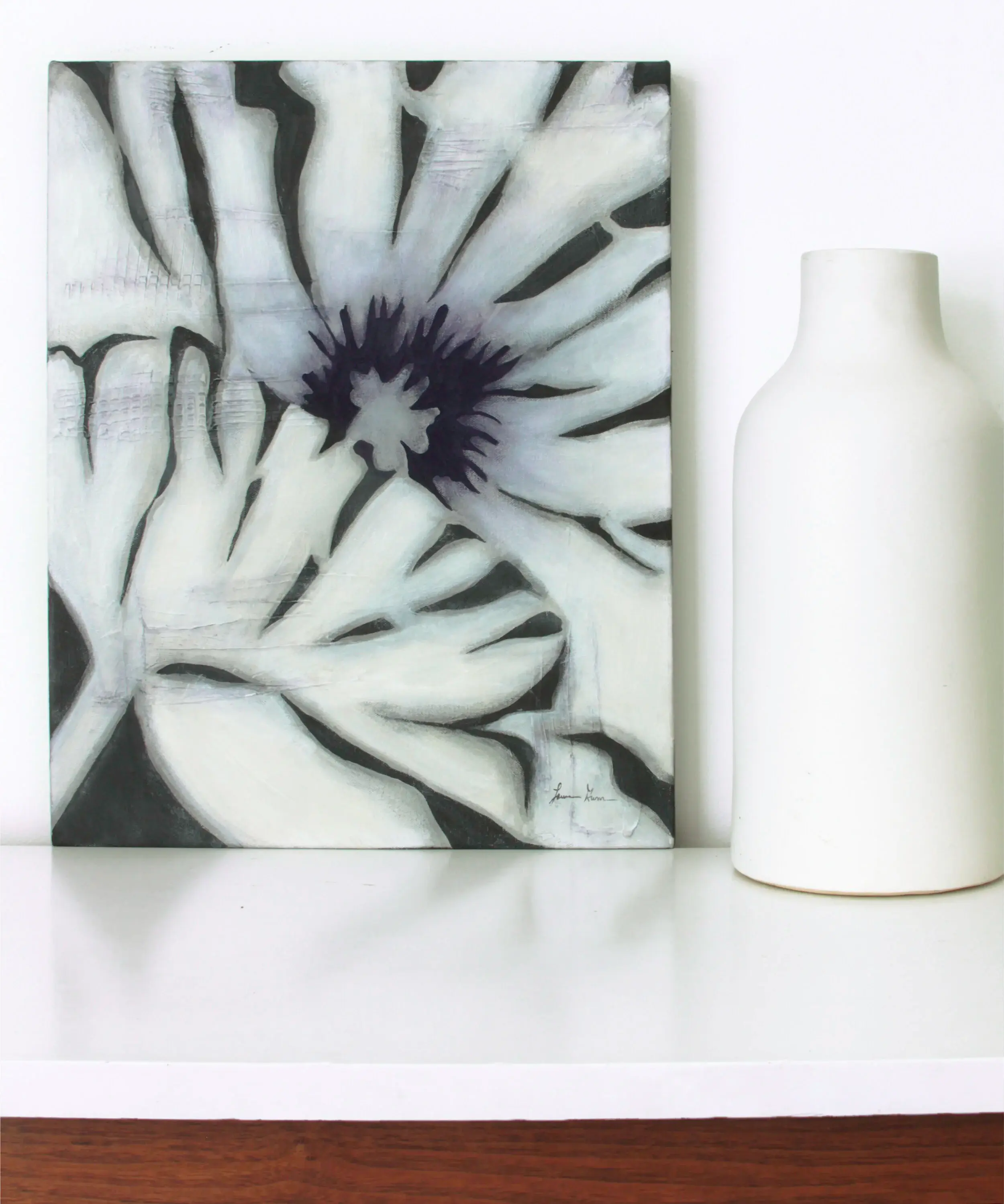 Silhouette in Bloom IV by Laura Gunn