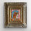 Thumbnail: Leigh - acrylic on wood panel framed in a deep antique gold frame by Alison Duncan