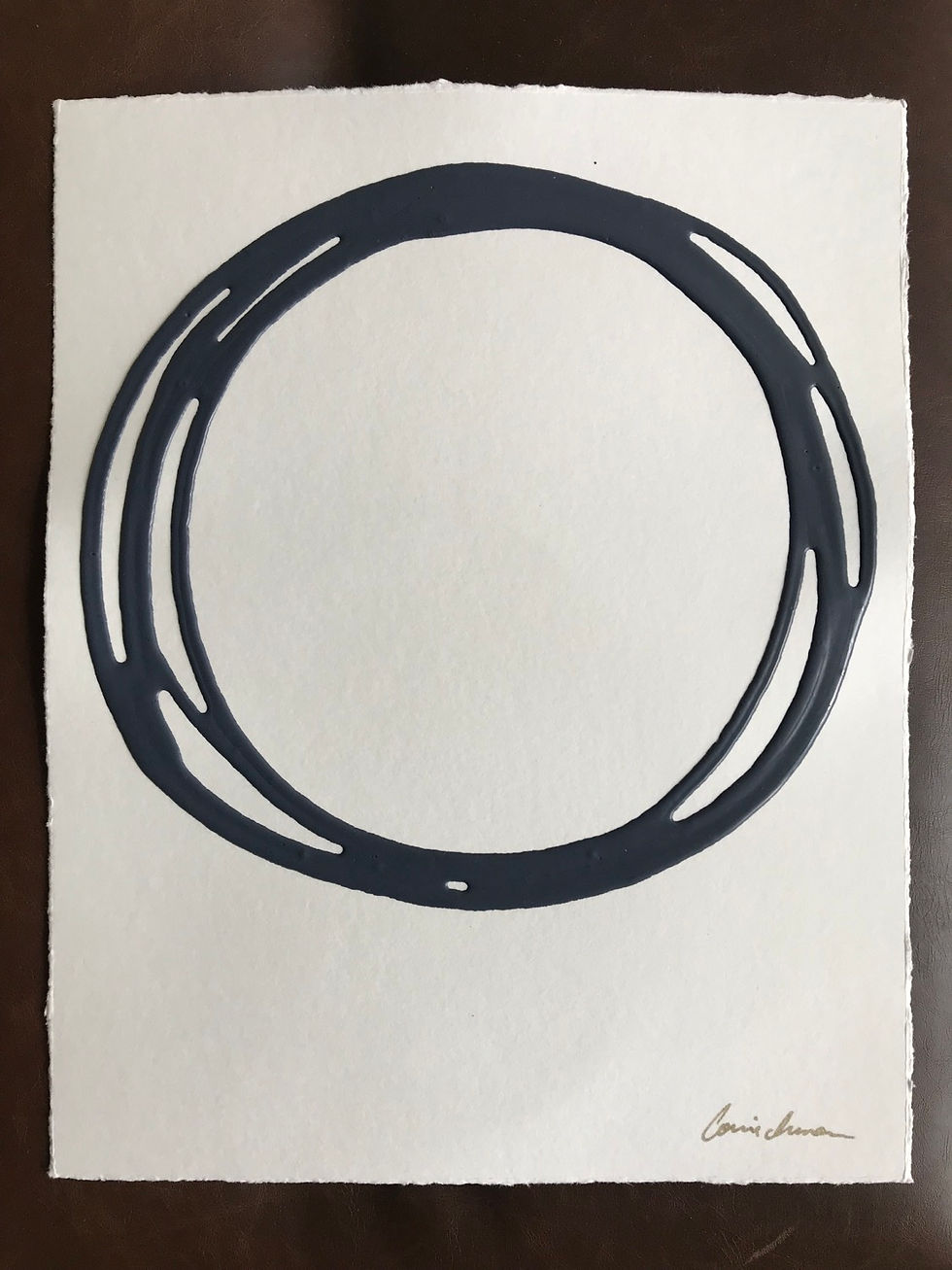 Thumbnail: Messy Circle in Navy IV