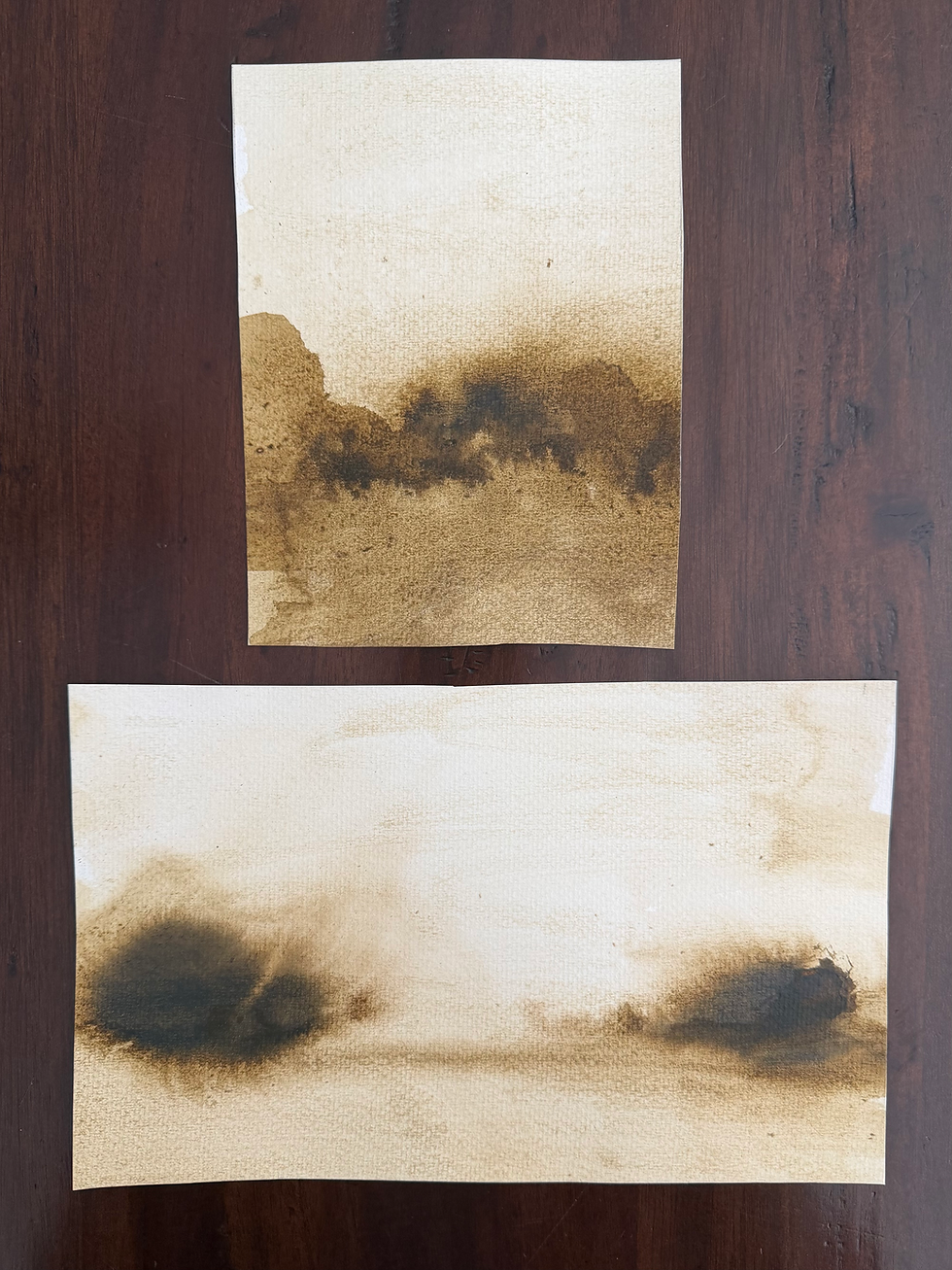 Thumbnail: Landscape in Sepia I by Liz Thompson