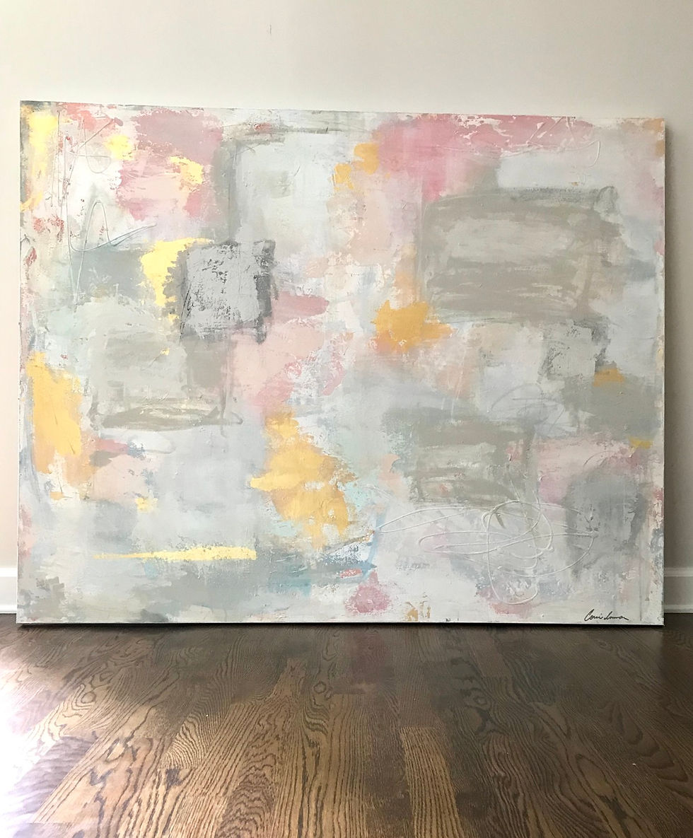 Thumbnail: Large Pink & Gold Neutral