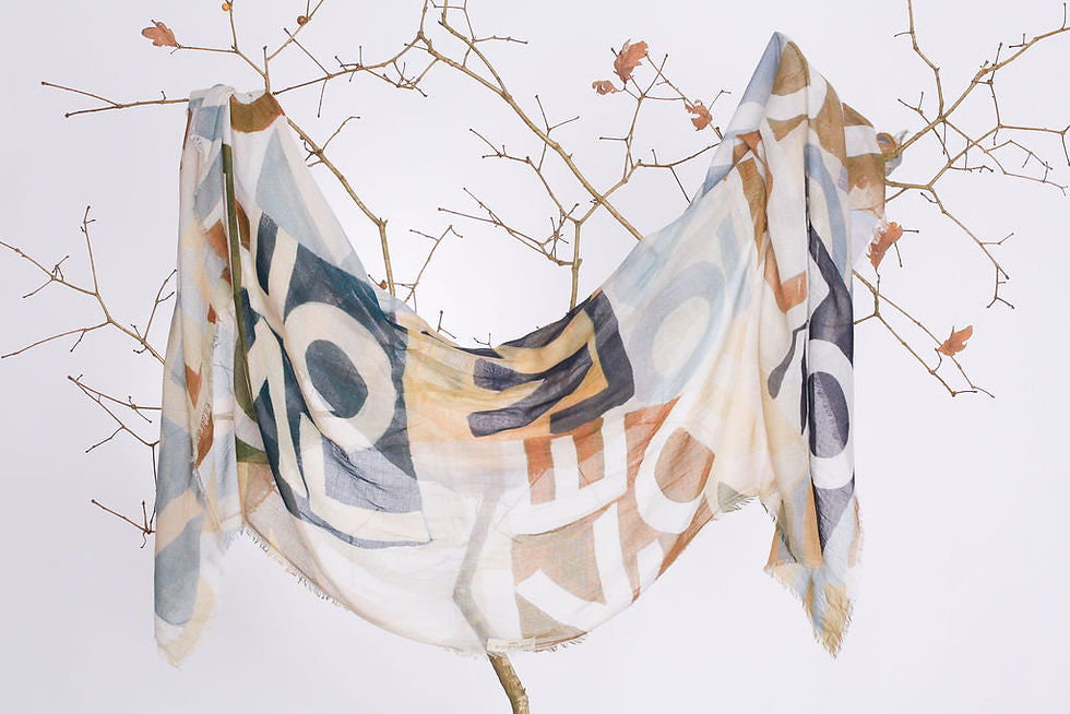 Thumbnail: Love Scarf Neutral