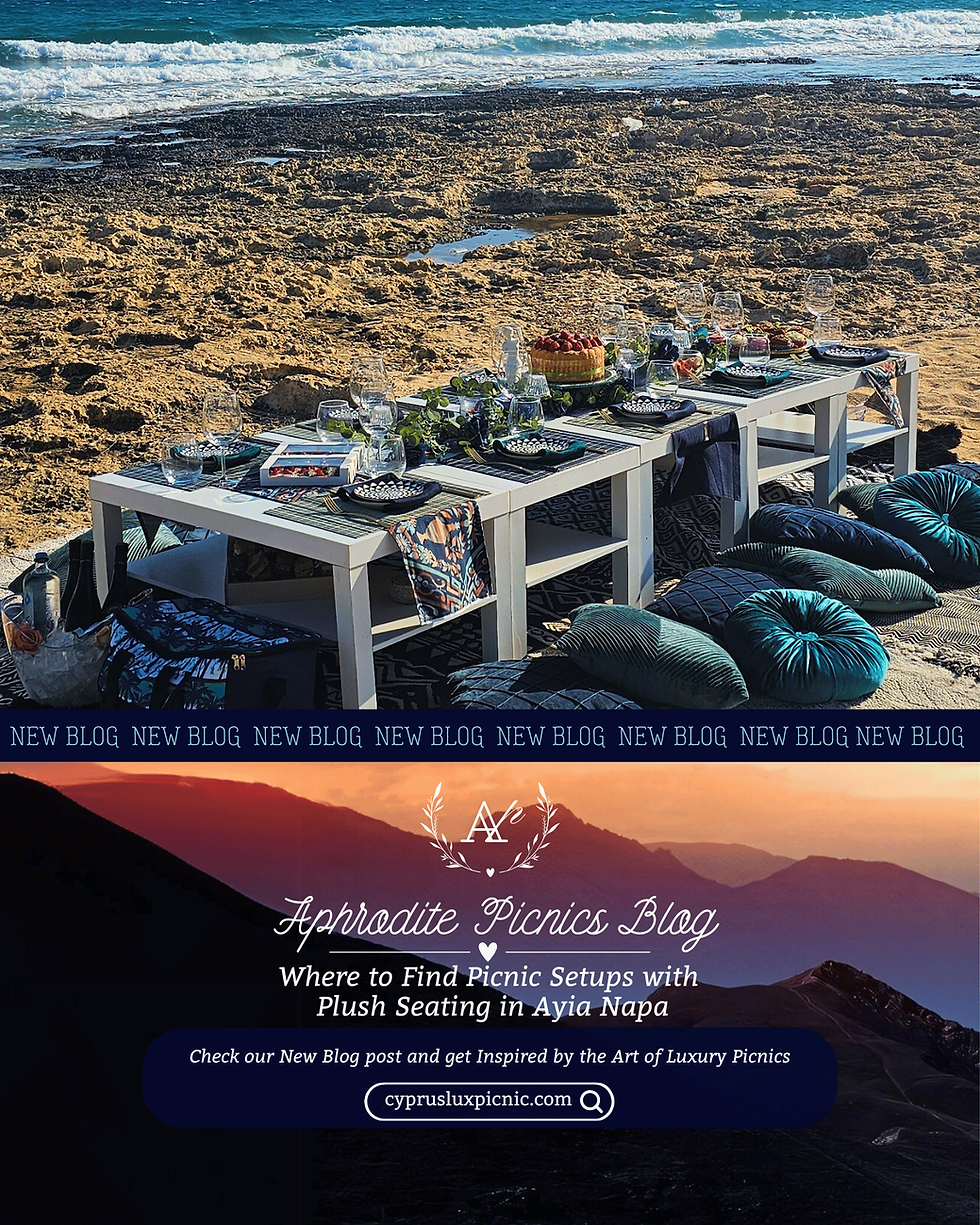 Where to Find Picnic Setups with Plush Seating in Ayia Napa