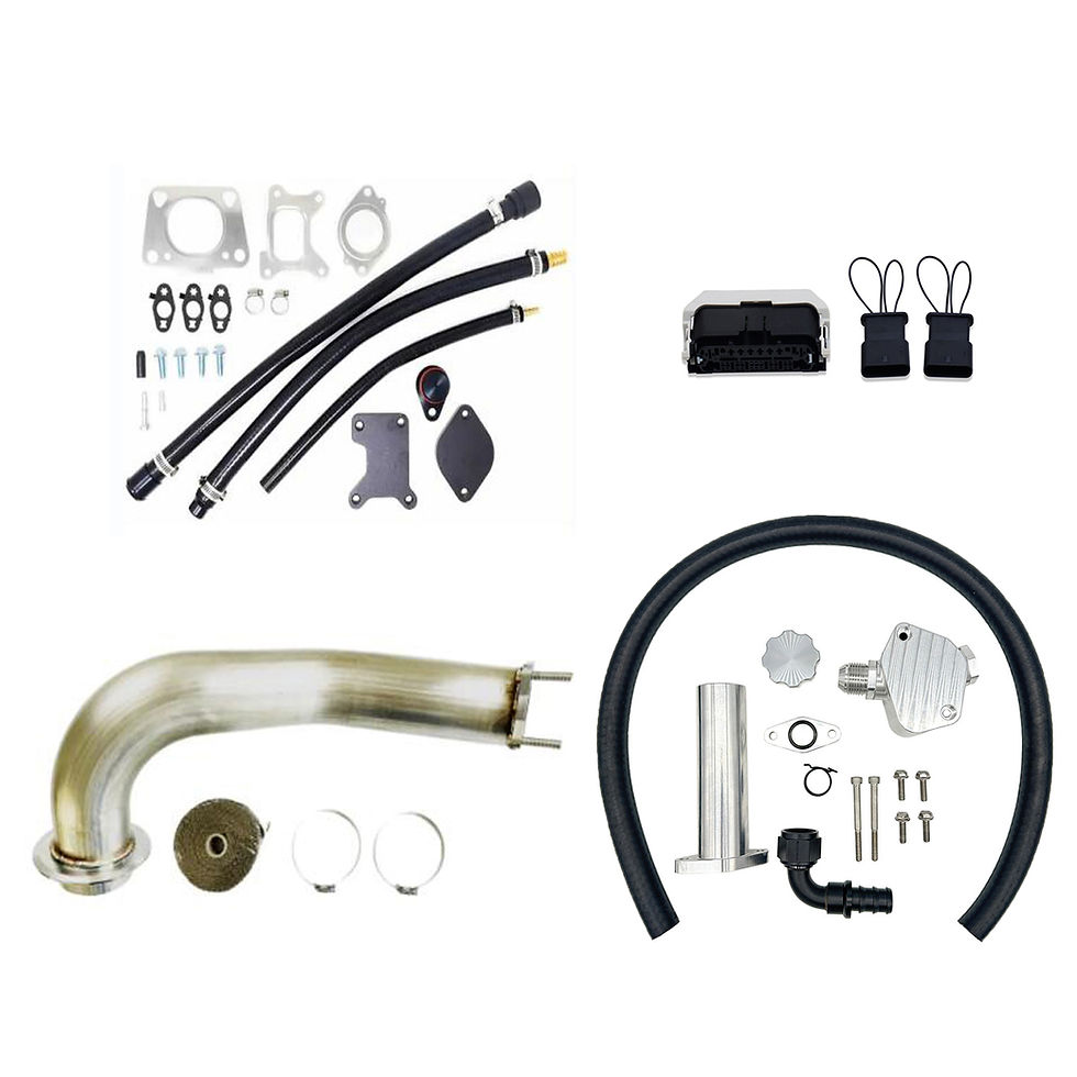 Thumbnail: DPF/CCV/EGR/DEF Delete 2017-2023 L5P 6.6L Duramax All-in-One Kit