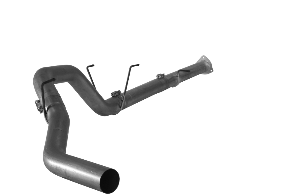 Thumbnail: 4"/5" TURBO BACK SINGLE EXHAUST for 2013-2018 DODGE 2500/3500 6.7L CUMMINS, w/