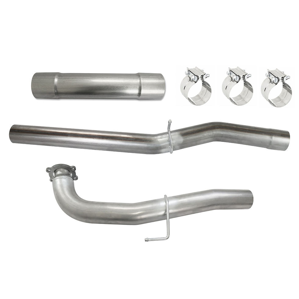 Thumbnail: 4" 2017-2023 L5P Duramax 6.6L DPF & Cat Delete Pipe Chevy/GMC