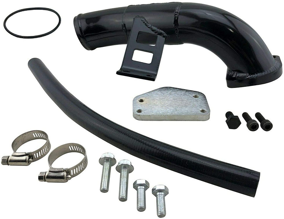 2004.05-2005 Duramax 6.6L - EGR Delete Kit with High Flow Intake Elbow for