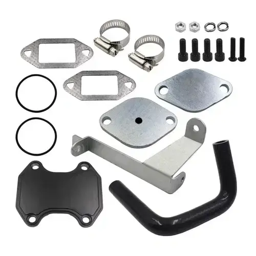 Thumbnail:  EGR Cooler Delete Kit For 2007-2009 Dodge Ram 6.7L Cummins Diesel