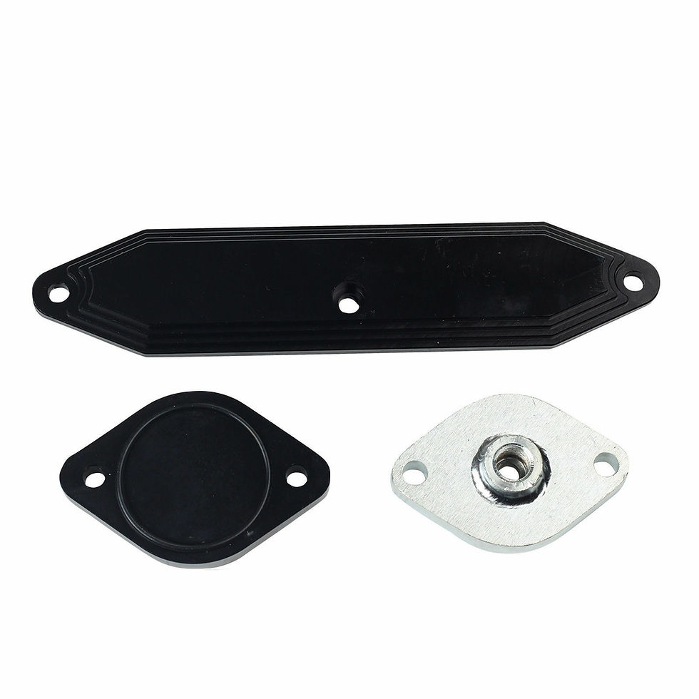 Thumbnail: 2011-2022 Powerstroke 6.7L - EGR Valve Cooler Delete Kit For F-250 F-350 F450