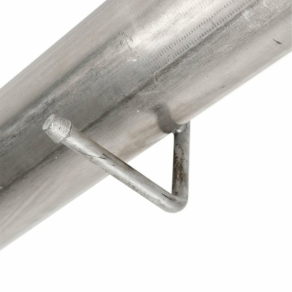 Thumbnail: 4'' CAT & DPF Delete Exhaust Muffler Pipes SS Pipe For 2008-2010 Ford