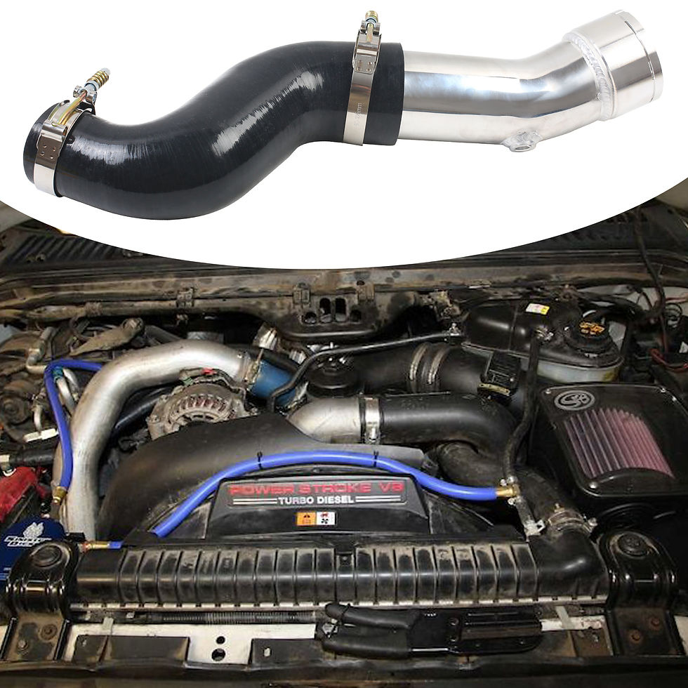Thumbnail: COLD SIDE INTERCOOLER PIPE FOR 2017-2023 FORD POWERSTROKE 6.7L