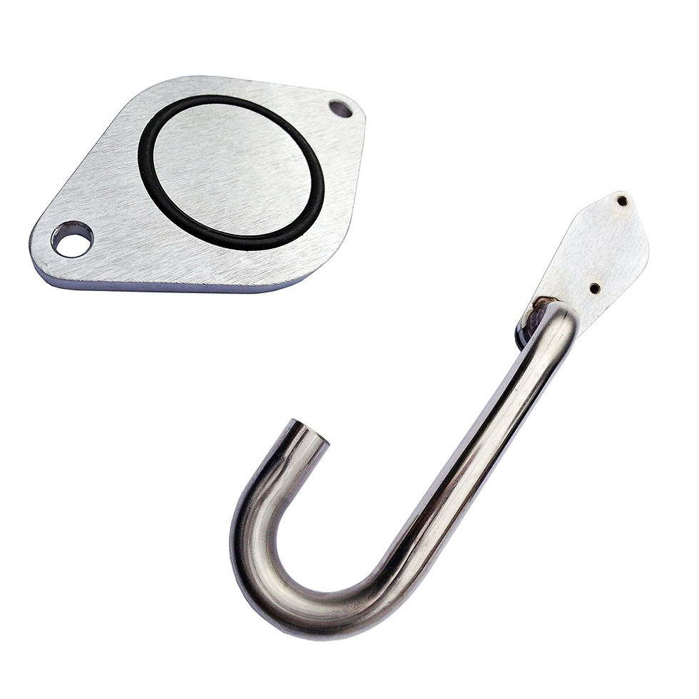 Thumbnail: 2003-2010 Powerstroke 6.0L - EGR Valve Cooler Delete Kit for F250 F350 F450 F550