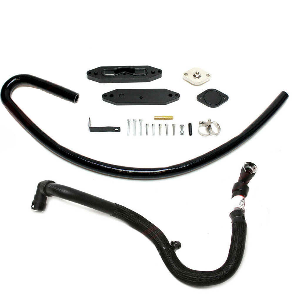2011-2022 Powerstroke 6.7L - EGR Valve Cooler Delete Kit & Passthrough Plate