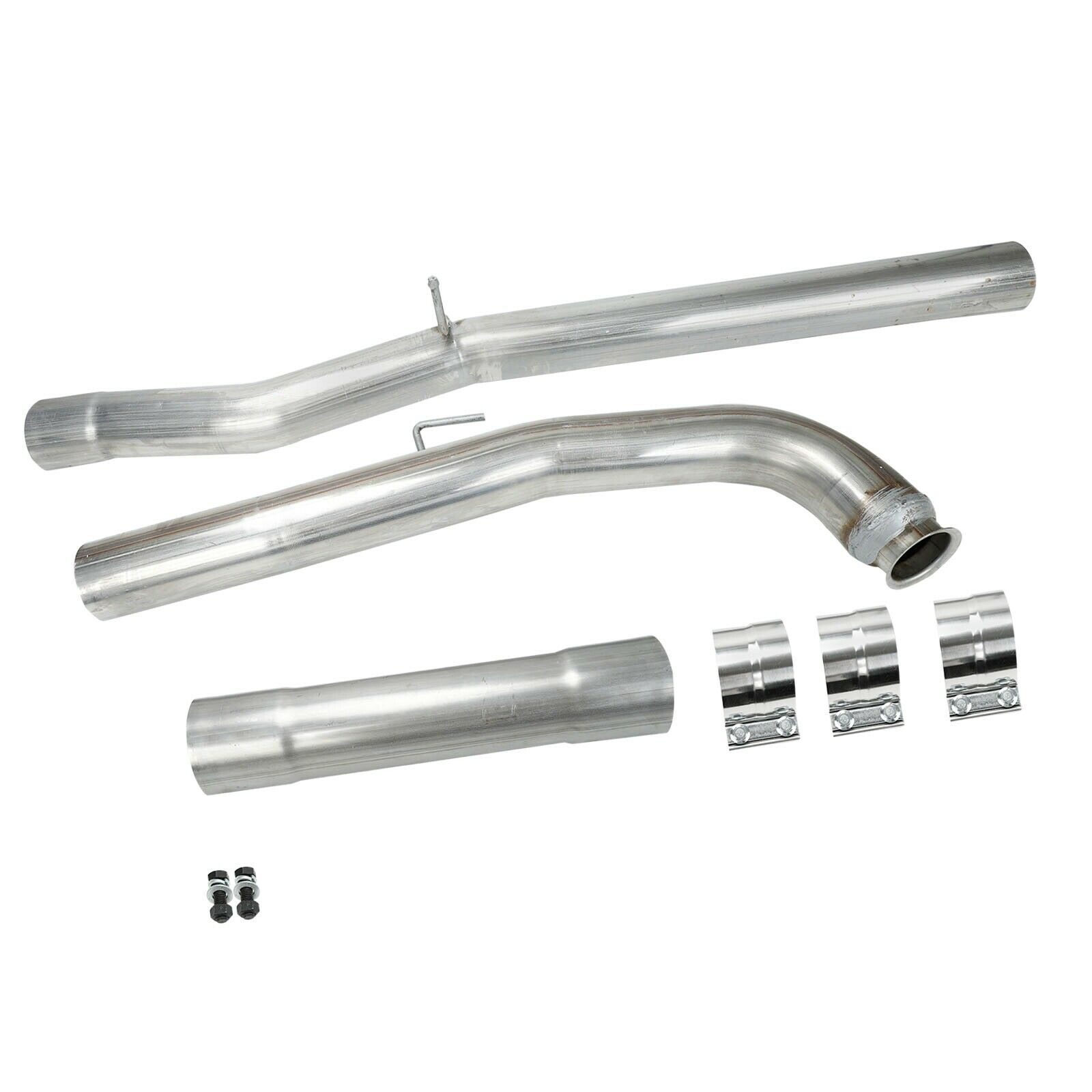 2011-2015 Duramax LML 6.6L - 4" Replacement Exhaust CAT/DPF Mufflers Delete