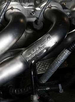 Metal exhaust manifold or exhaust piping