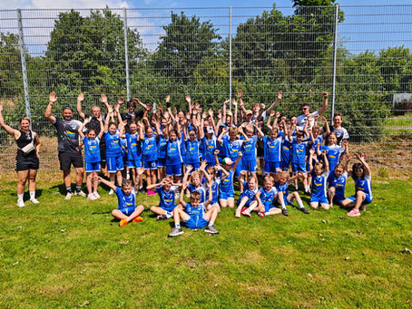 F- bis D-Jugend beim Rasenturnier in Hetzerath