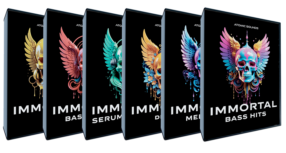 immortal collection sample pack dubstep riddim tearout